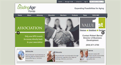 Desktop Screenshot of leadingageflorida.org